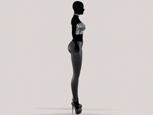 jacket and jeans 3D Model