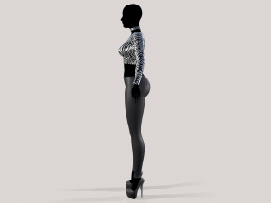 jacket and jeans 3D-Modell