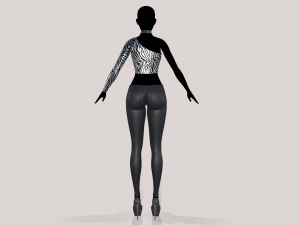 jacket and jeans 3D-Modell