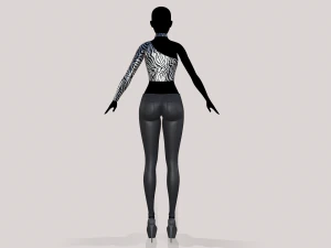 jacket and jeans 3D Model