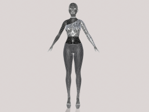 jacket and jeans 3D-Modell