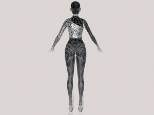 jacket and jeans 3D-Modell