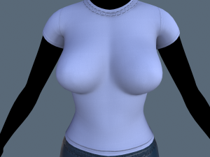 t-shirt and shorts Modelo 3D
