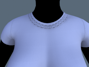 t-shirt and shorts Modèle 3D