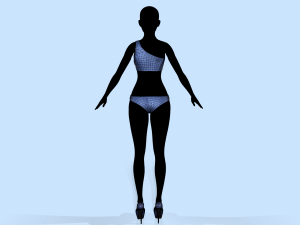 swimsuit Modelo 3D