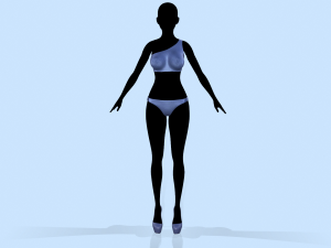 swimsuit Modelo 3D
