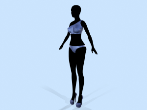 swimsuit Modelo 3D