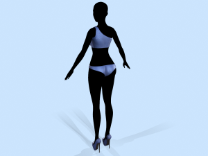 swimsuit Modelo 3D