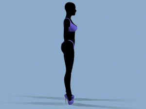 swimsuit 2 3D Model