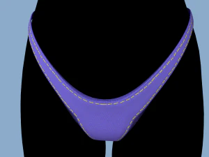 swimsuit 2 3D Model