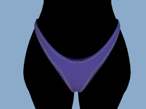 swimsuit 2 3D Model
