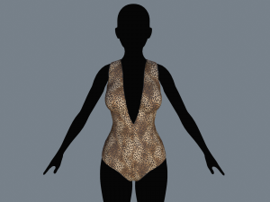 swimsuit 3 3D Model