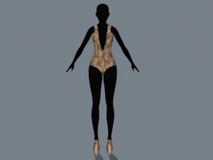 swimsuit 3 3D Model