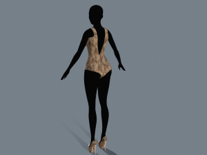 swimsuit 3 Modèle 3D