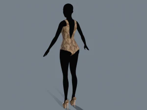 swimsuit 3 3D Model