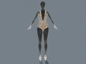swimsuit 3 3D Model