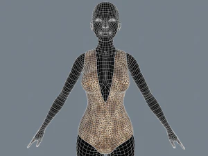 swimsuit 3 3D Model