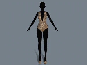 swimsuit 3 3D Model