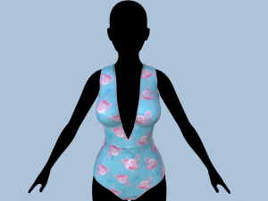swimsuit 4 3D Model