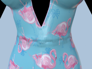 swimsuit 4 3D Model