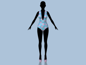 swimsuit 4 3D Model