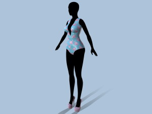 swimsuit 4 3D Model