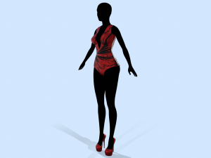 swimsuit 5 Model 3D