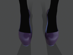 top and skirt 2 Model 3D