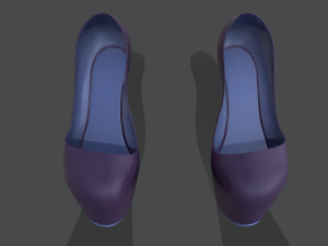 top and skirt 2 Model 3D