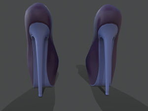 top and skirt 2 Model 3D