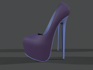 top and skirt 2 Model 3D