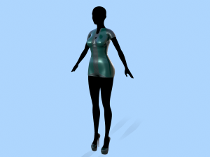 overalls Modelo 3D