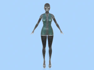 overalls 3D Model