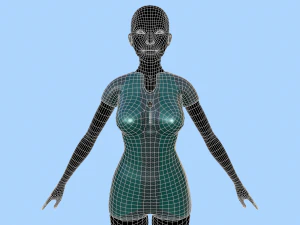 overalls 3D Model