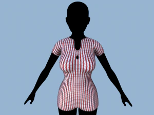 overalls 2 3D Model