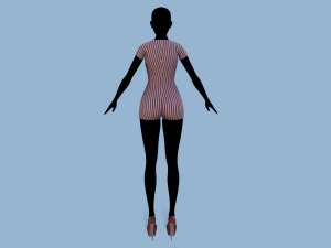 overalls 2 3D Model