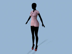 overalls 2 3D Model