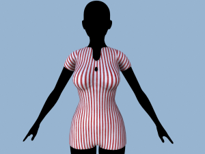 overalls 2 3D Model