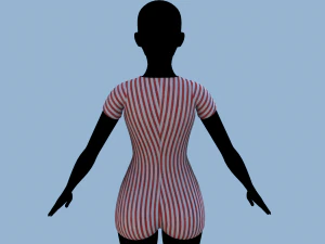 overalls 2 3D Model