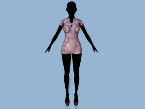 overalls 2 3D Model