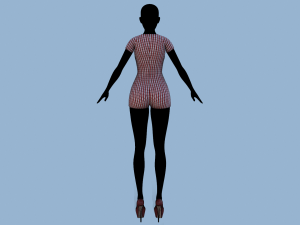 overalls 2 3D Model