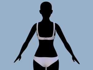 lingerie 2 Modelo 3D