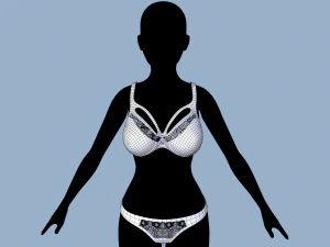 lingerie 2 3D Model