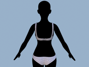 lingerie 2 Modelo 3D