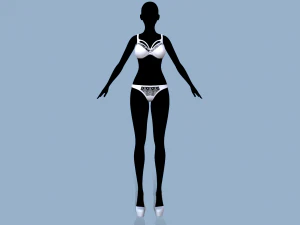 lingerie 2 3D Model