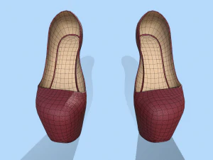 coat red 3D Model