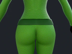 spy costume 3D Model