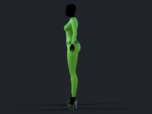 spy costume 3D Model