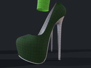 spy costume 3D 모델