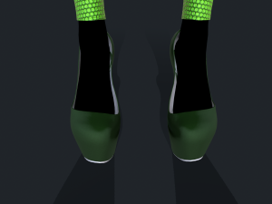 spy costume 3D 모델